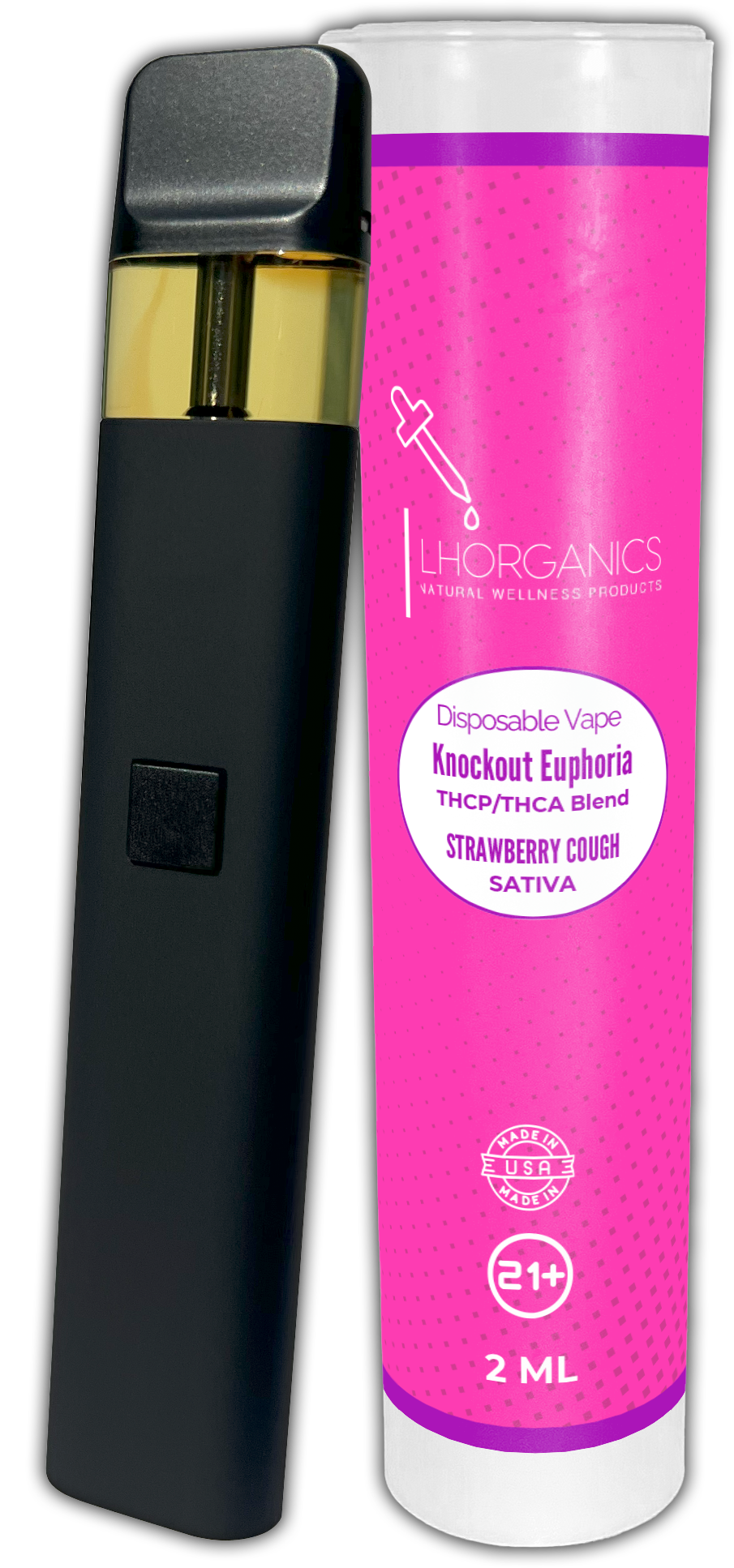 THCA Knockout Blend Disposable Vape 2 Gram