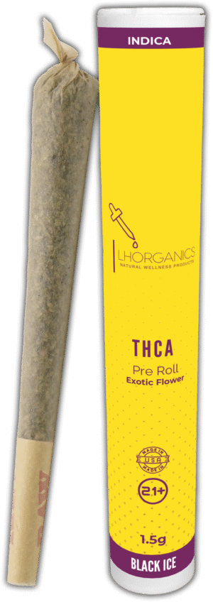 Single-THCA Pre-Roll 1.5g -Black Ice-Indica SINGLE