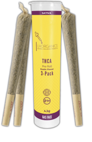 3PK THCA PRE-ROLLS 1.5 G